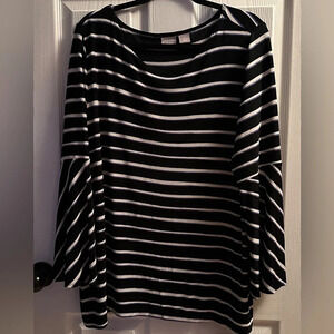 Chicos stripe shirt, size 3